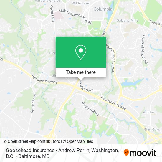 Goosehead Insurance - Andrew Perlin map