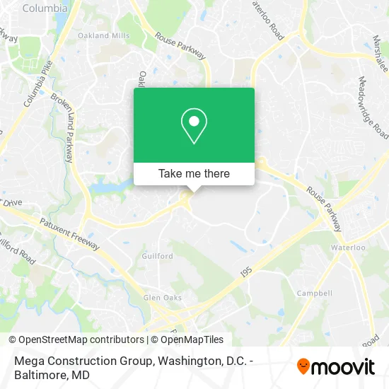 Mega Construction Group map