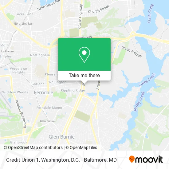 Credit Union 1 map