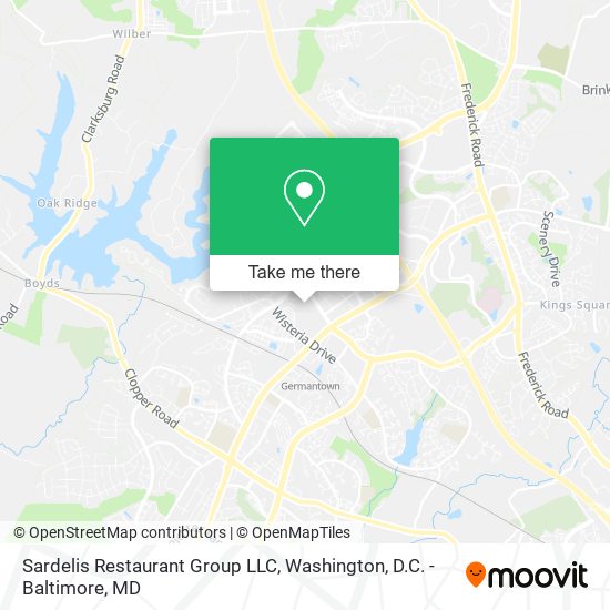 Sardelis Restaurant Group LLC map