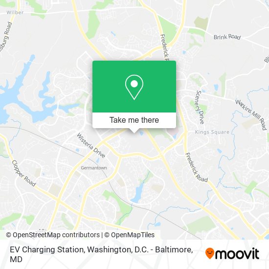 EV Charging Station map