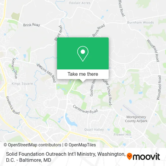 Solid Foundation Outreach Int'l Ministry map