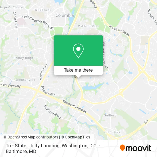Tri - State Utility Locating map