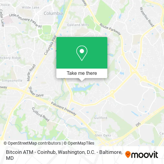 Mapa de Bitcoin ATM - Coinhub