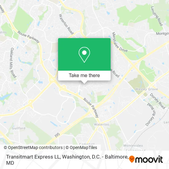 Transitmart Express LL map
