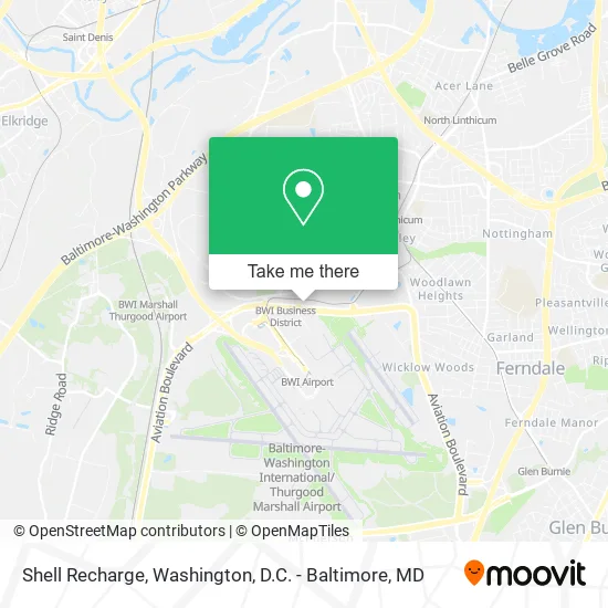 Shell Recharge map