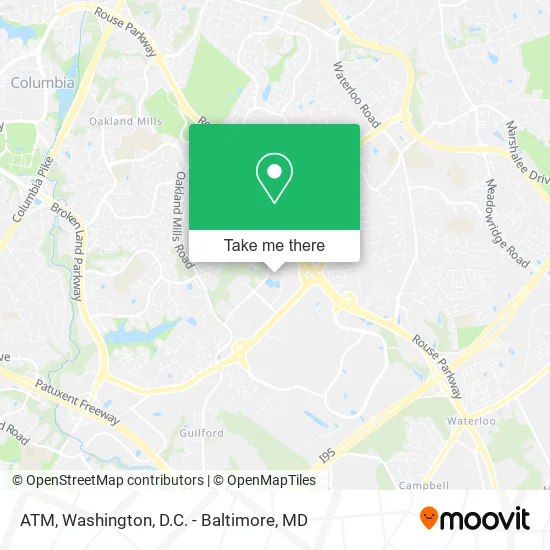 ATM map