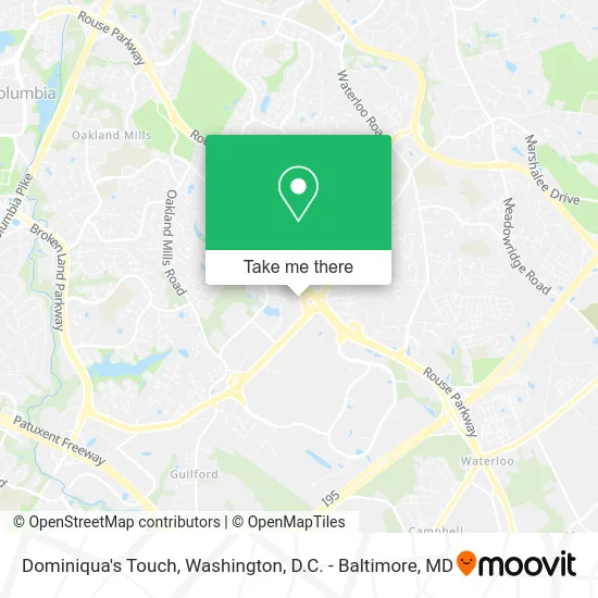 Dominiqua's Touch map