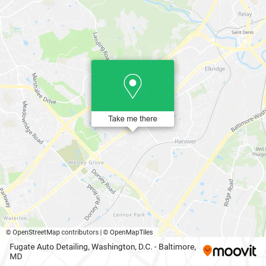 Fugate Auto Detailing map