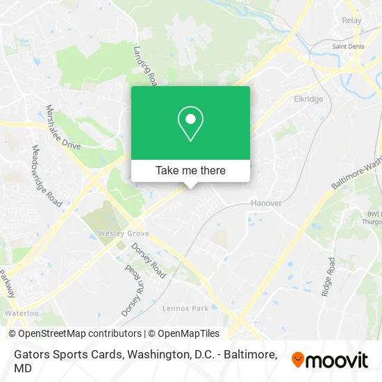 Mapa de Gators Sports Cards
