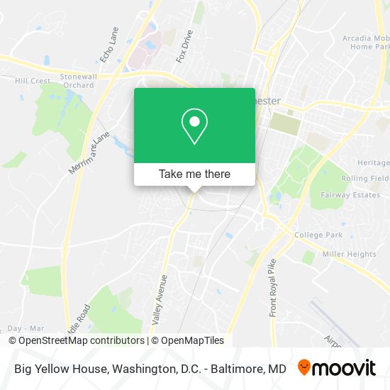 Mapa de Big Yellow House