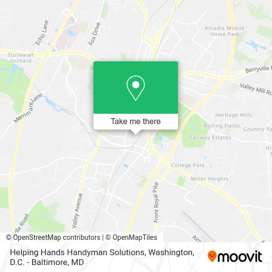 Helping Hands Handyman Solutions map