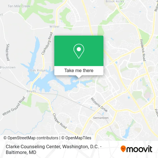 Clarke Counseling Center map