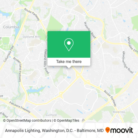 Annapolis Lighting map