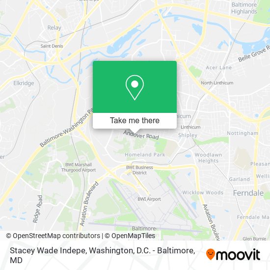 Stacey Wade Indepe map