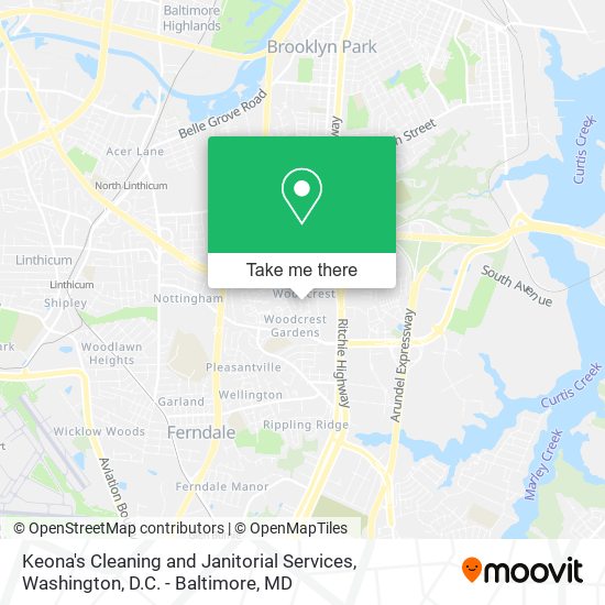 Keona's Cleaning and Janitorial Services map
