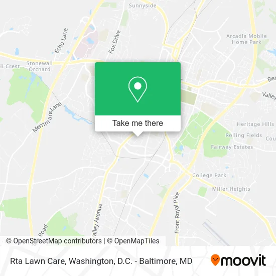 Rta Lawn Care map