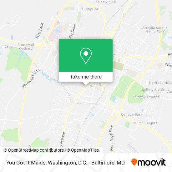 Mapa de You Got It Maids