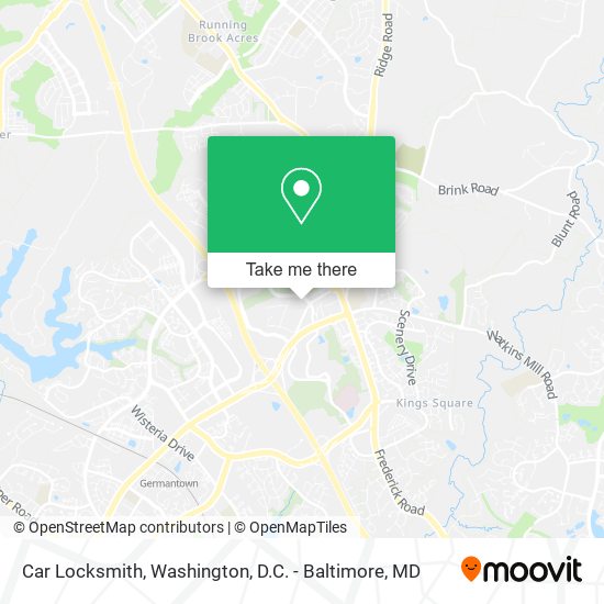 Car Locksmith map