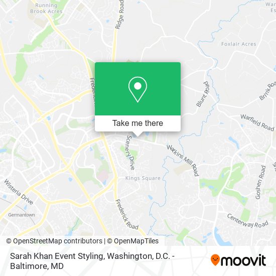 Sarah Khan Event Styling map