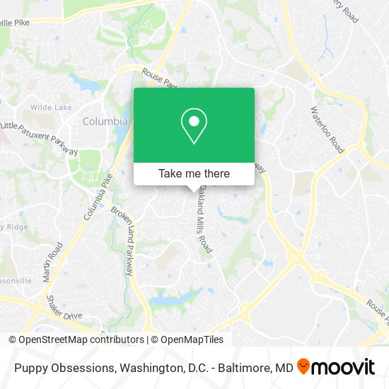 Mapa de Puppy Obsessions