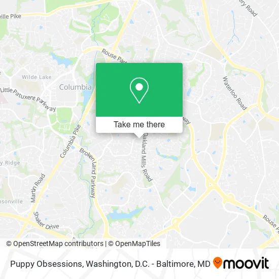 Puppy Obsessions map