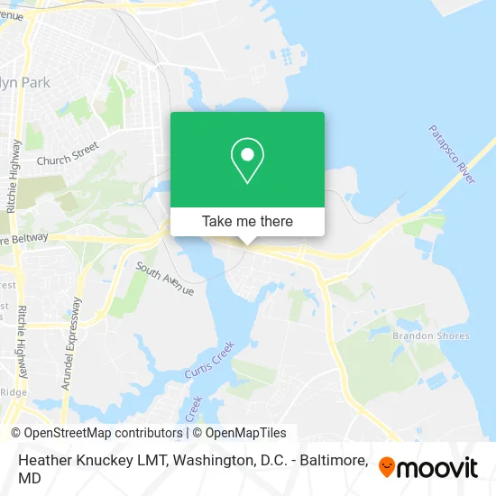 Heather Knuckey LMT map