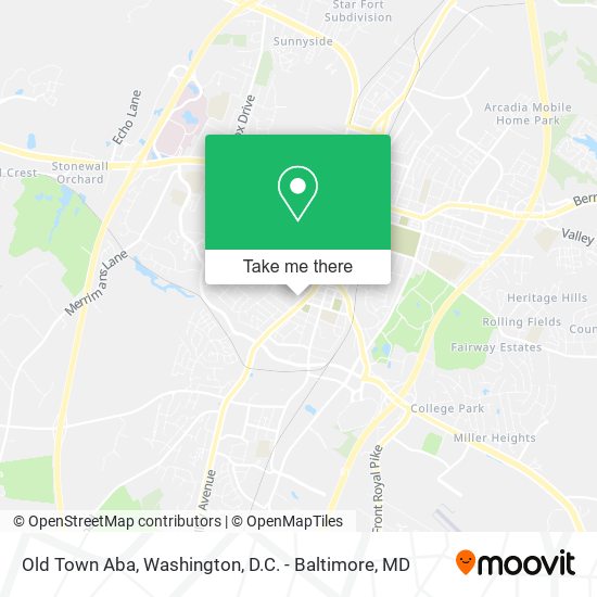 Old Town Aba map