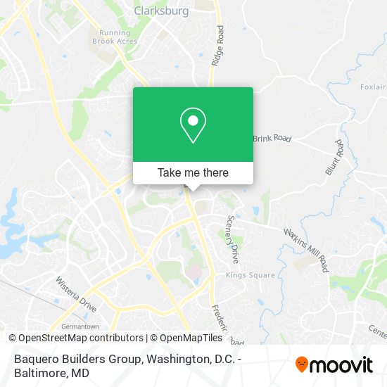 Baquero Builders Group map