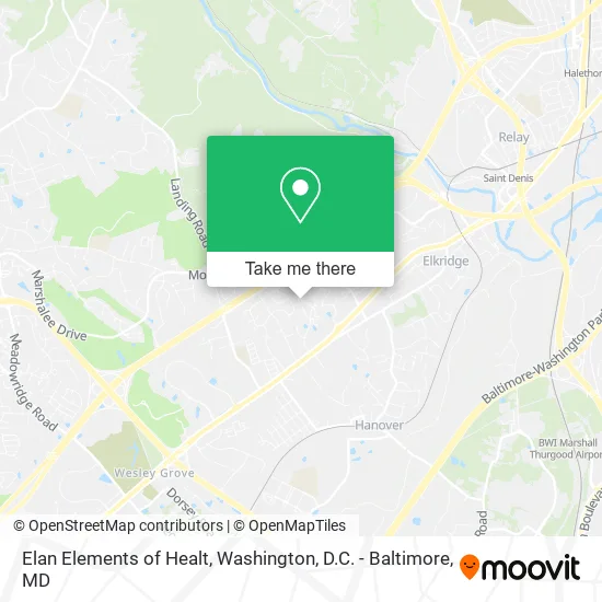 Elan Elements of Healt map