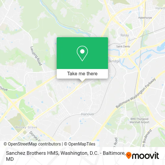 Sanchez Brothers HMS map