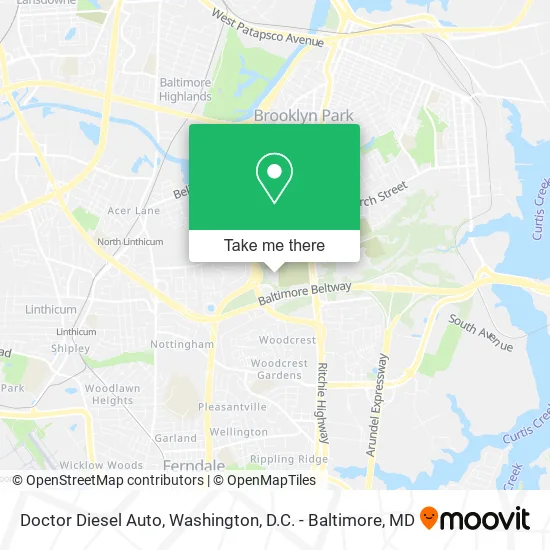 Doctor Diesel Auto map