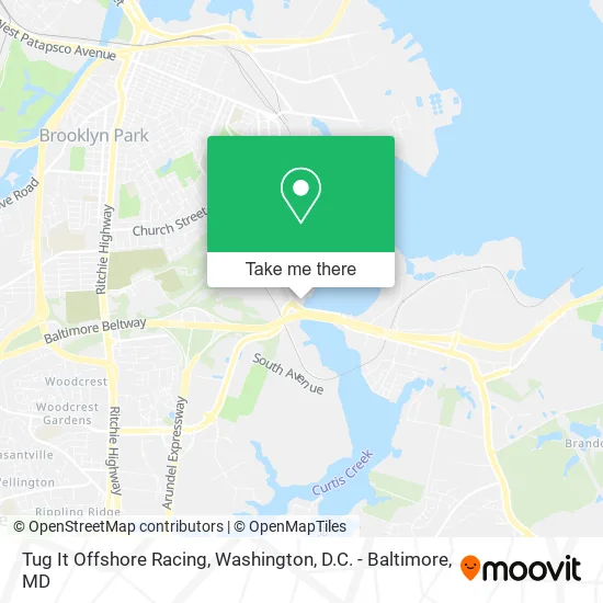 Tug It Offshore Racing map