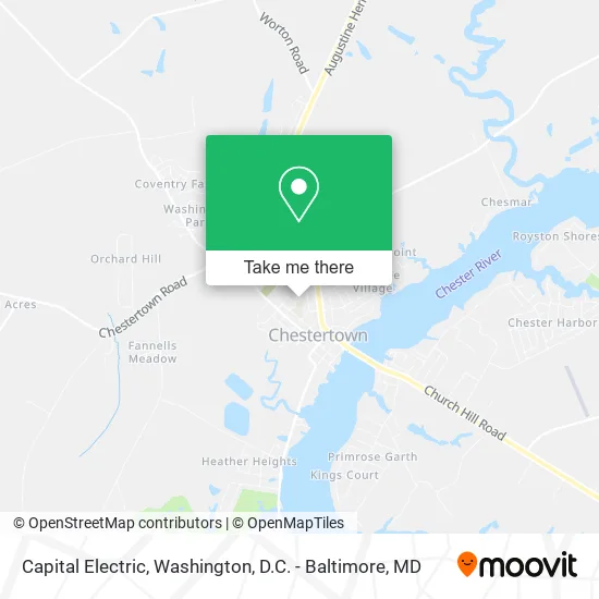 Capital Electric map