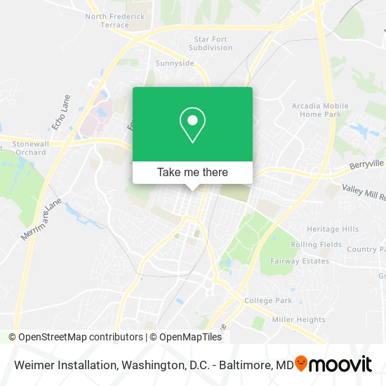 Mapa de Weimer Installation