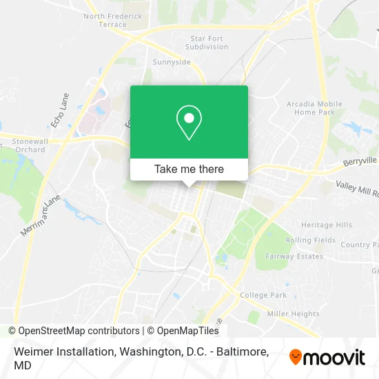 Weimer Installation map