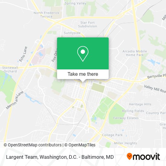 Largent Team map