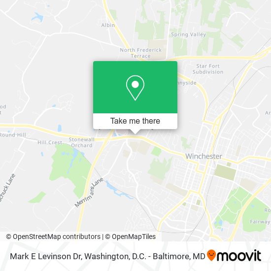 Mapa de Mark E Levinson Dr
