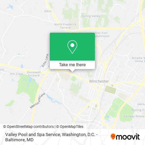 Mapa de Valley Pool and Spa Service