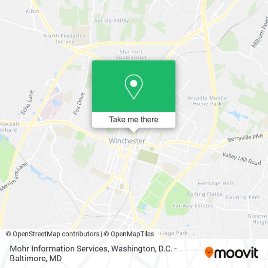 Mapa de Mohr Information Services