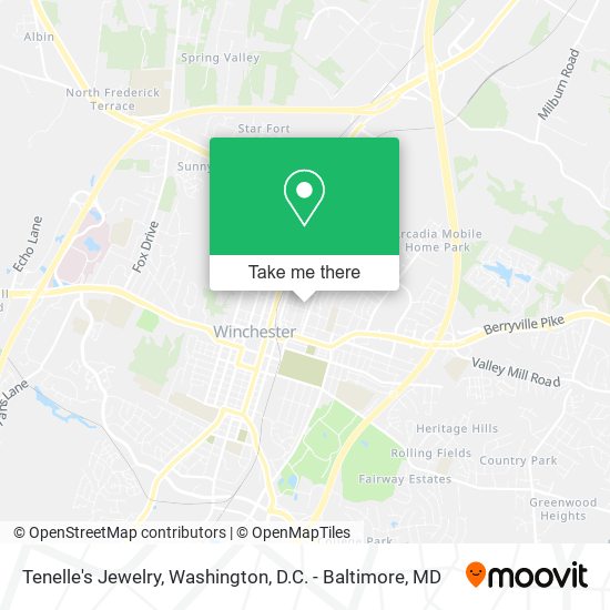 Mapa de Tenelle's Jewelry