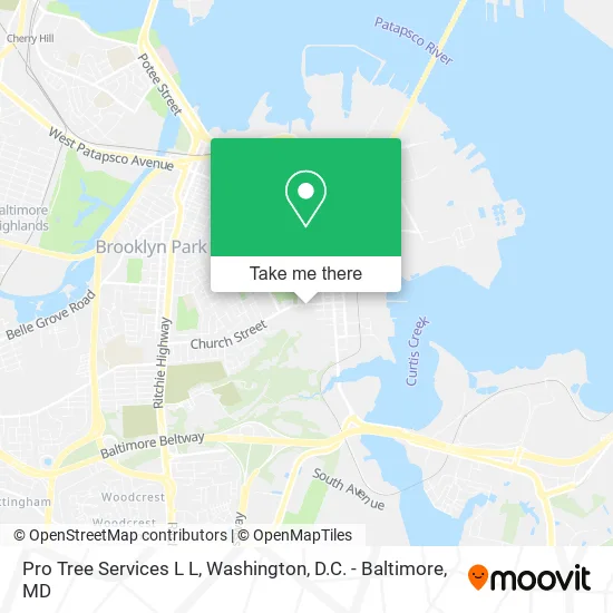 Mapa de Pro Tree Services L L