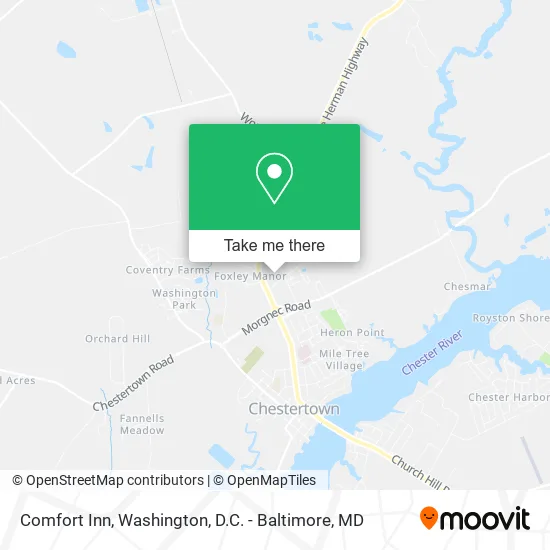 Comfort Inn map