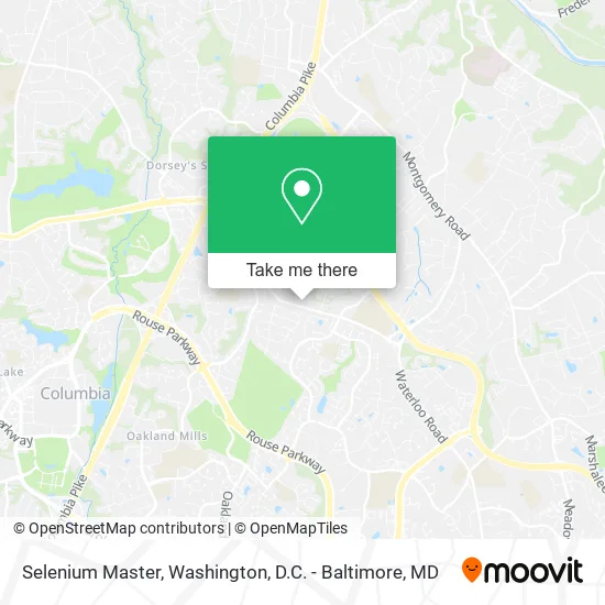 Selenium Master map