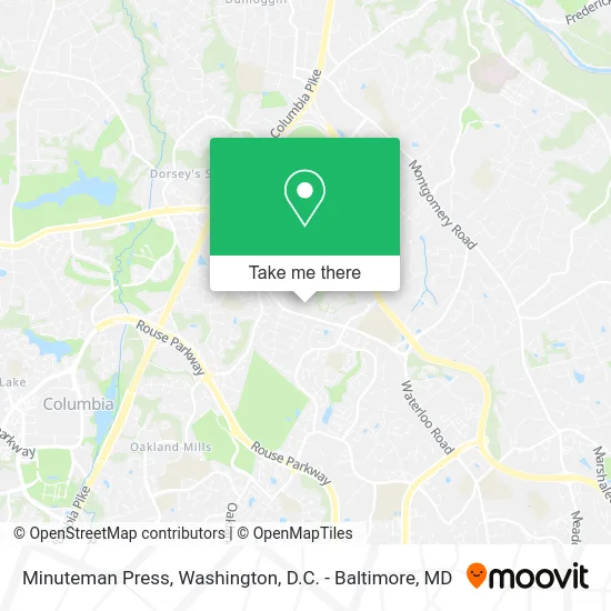Minuteman Press map