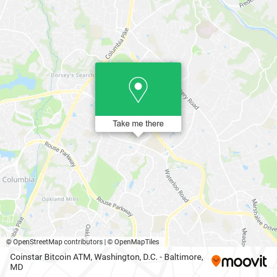 Coinstar Bitcoin ATM map