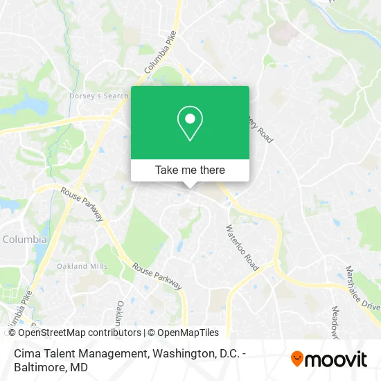 Cima Talent Management map