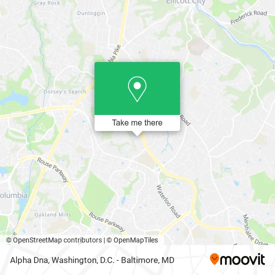 Alpha Dna map