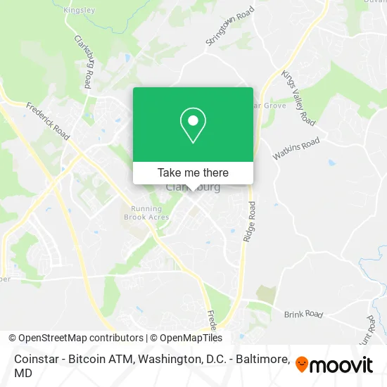 Coinstar - Bitcoin ATM map