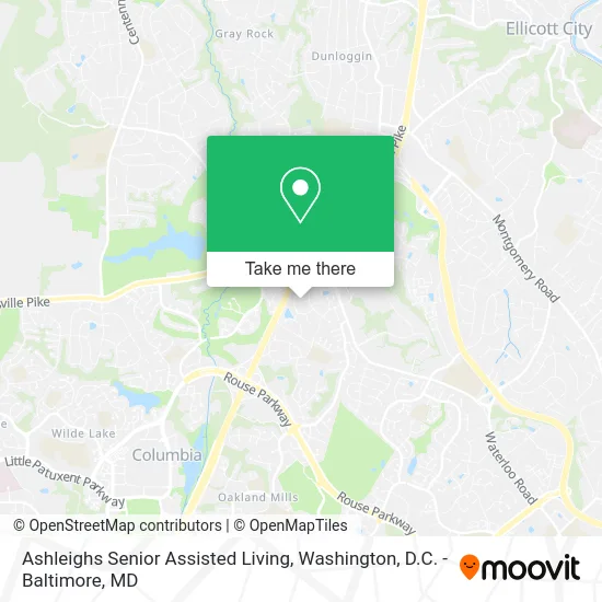 Ashleighs Senior Assisted Living map